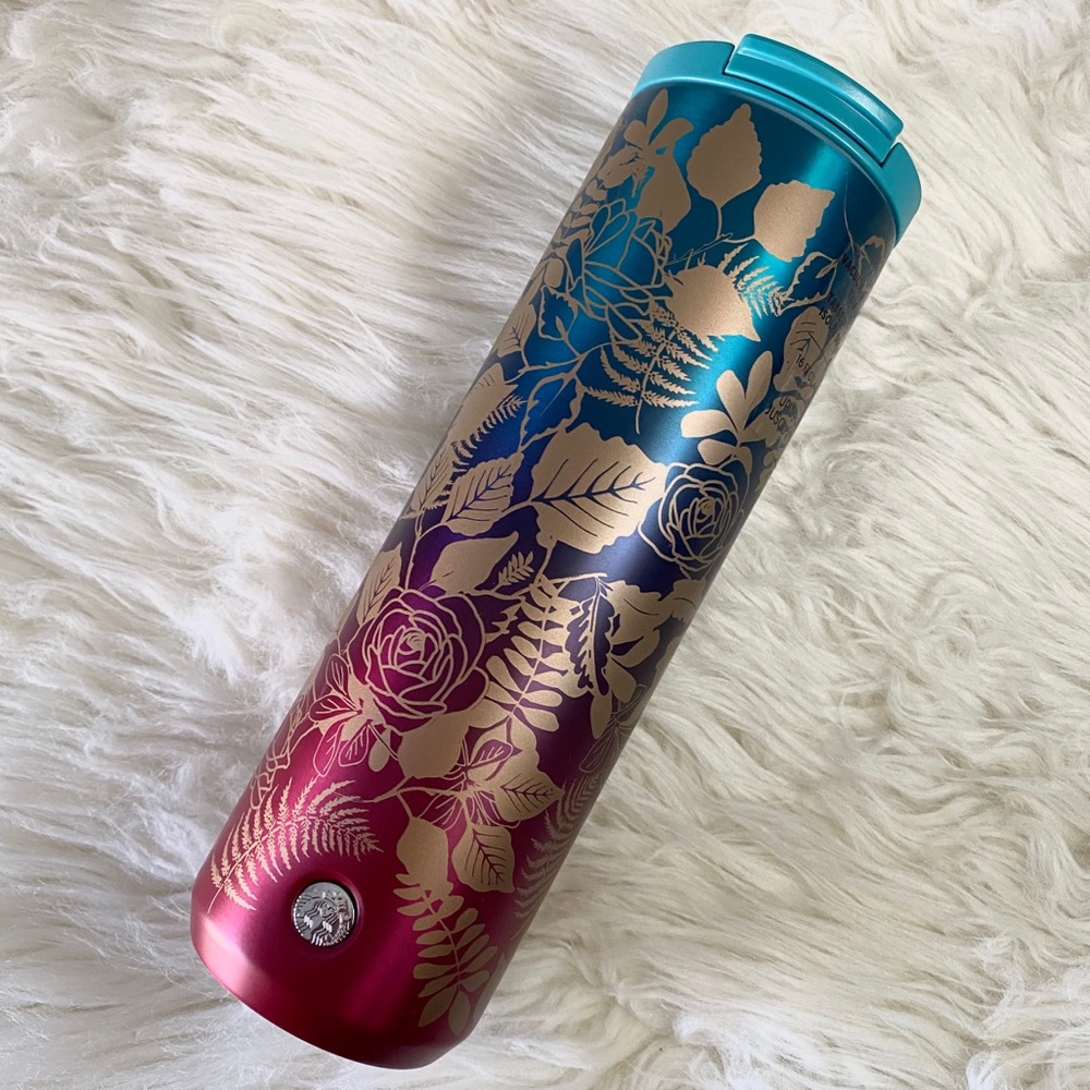 NEW! Starbucks Ombre Gold Tumbler